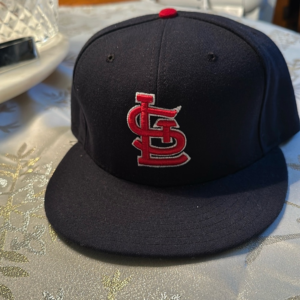 Navy St. Louis fitted hat